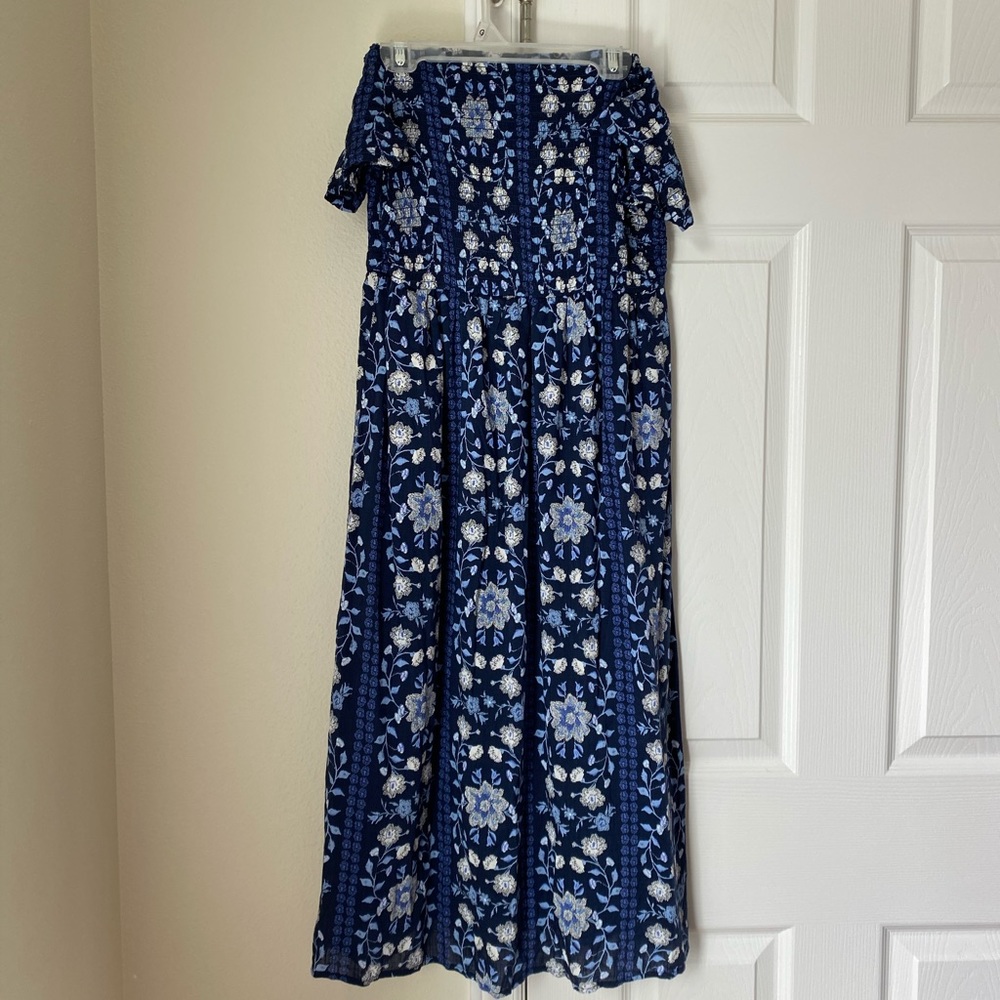 Old navy off the shoulder midi dress